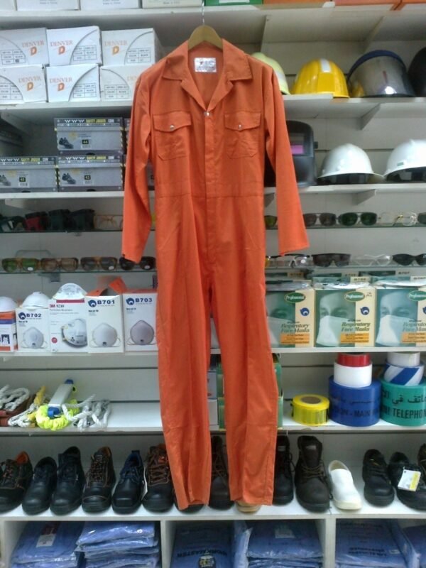 Supplier of 100% COTTON COVERALL, Orange in UAE