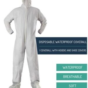 COVERALL DISPOSABLE 70gm cov19
