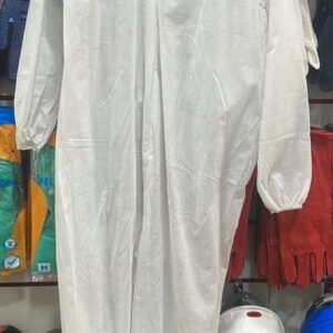 DISPOSABLE COVERALL. WHITE . 30 GSM. BW