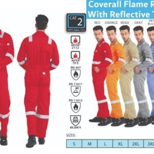 FR COVERALL WITH TAPE